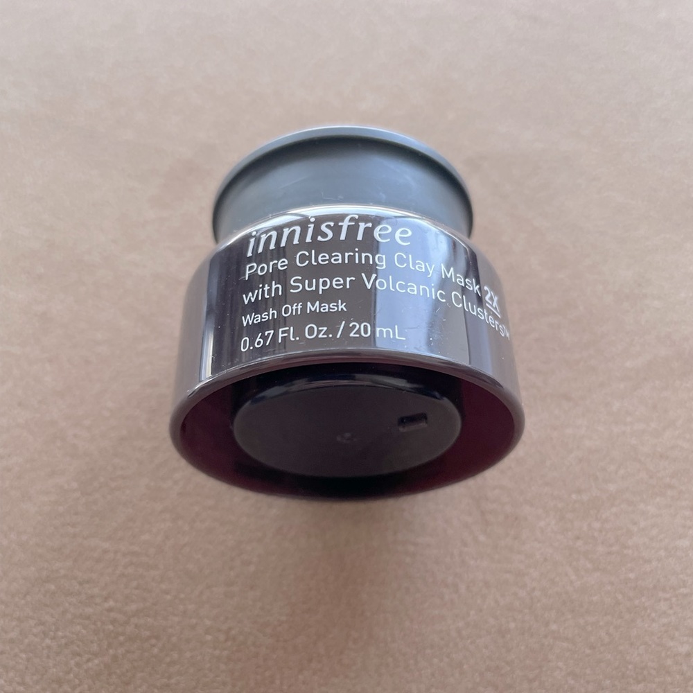 Innisfree Pore Clearing Clay Mask 2X with Super Volcanic Clusters 20 mL